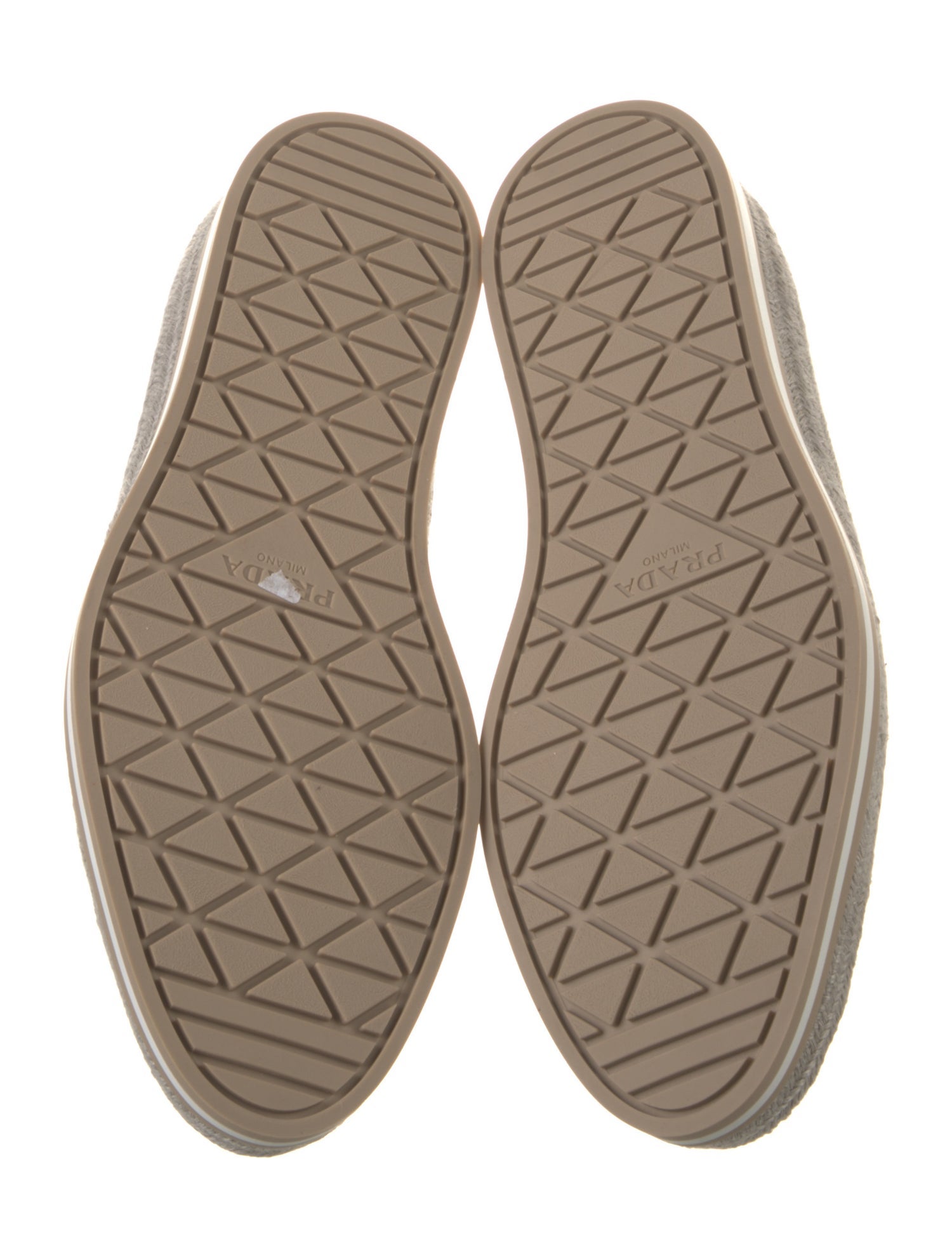 Prada Suede Braided Accents Espadrilles